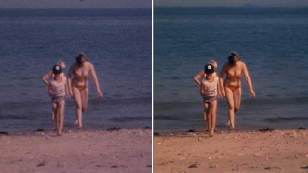 Super 8 Colour Correction Example 2