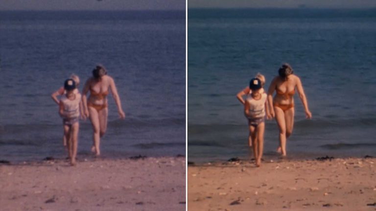 Super 8 Colour Correction Example 2