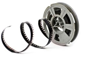 8mm cine film reel