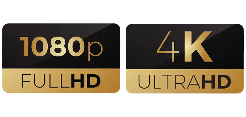 HD and 4K UHD icon