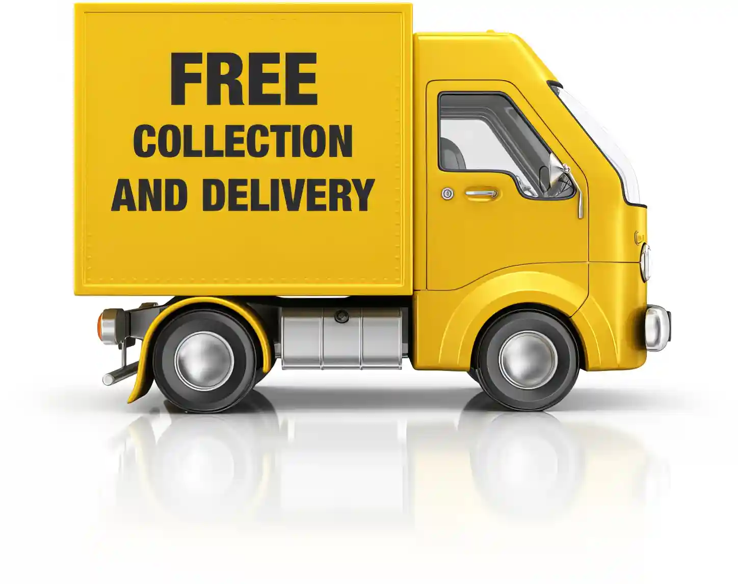 Free Collection and Delivery van