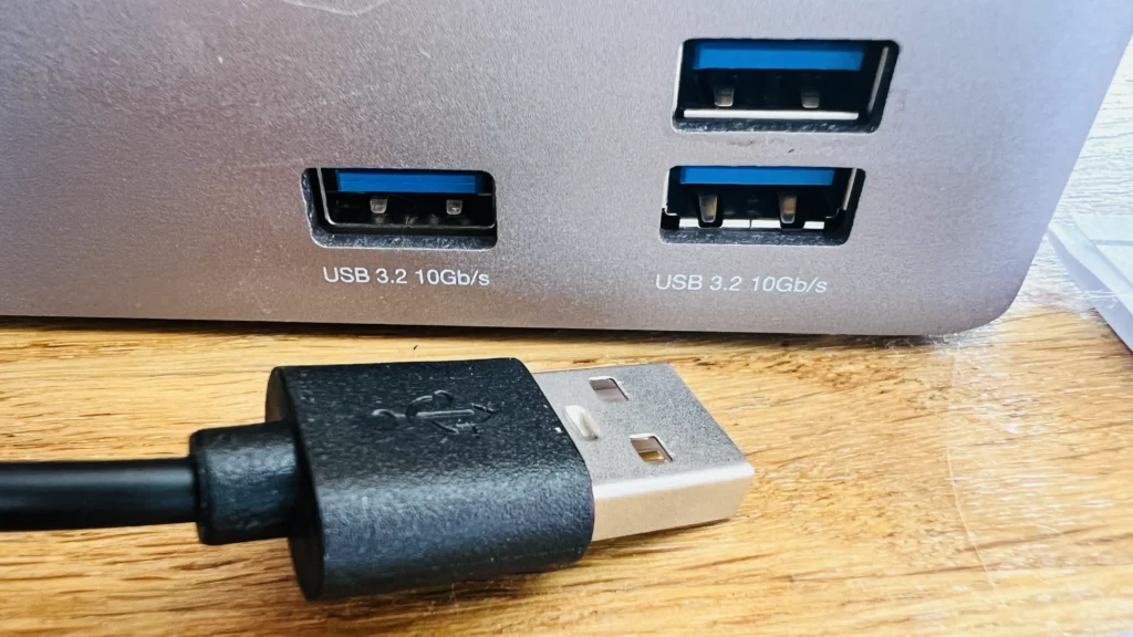 USB connection