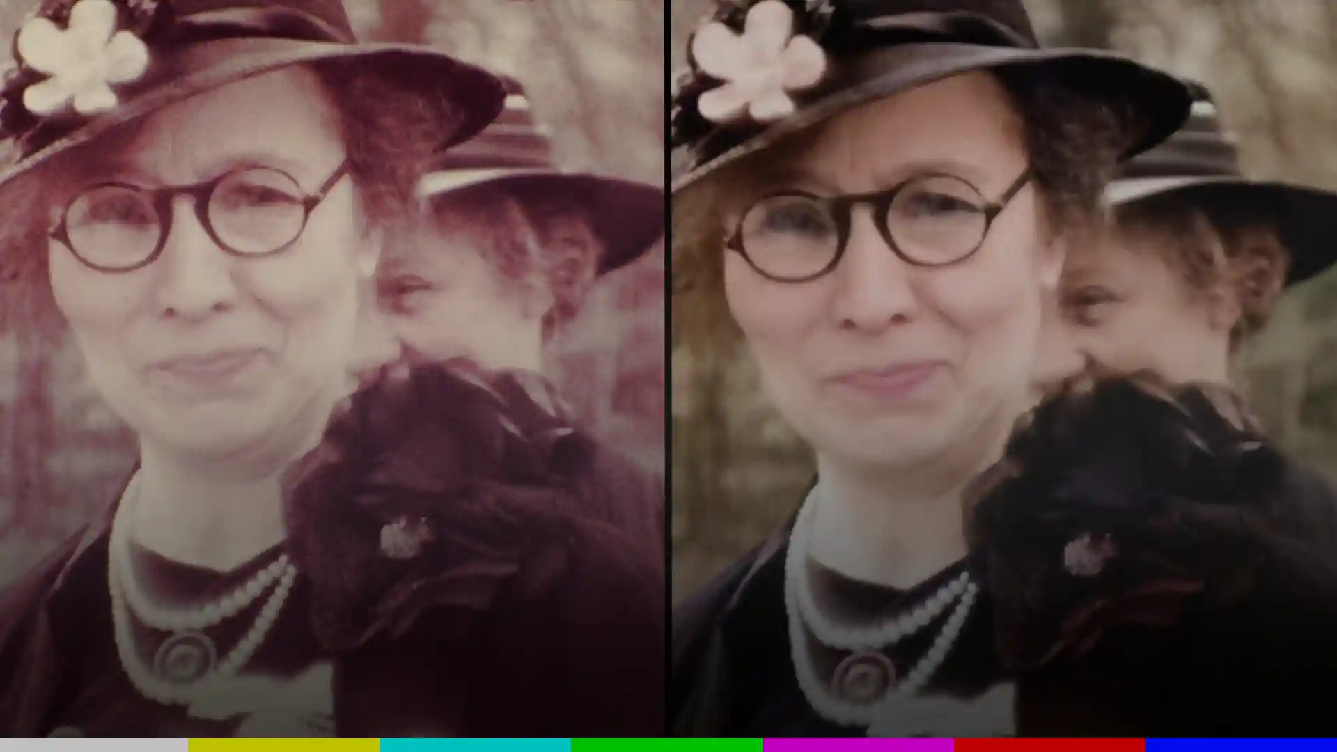 Cine Film with Ai Colour restoration in 4K