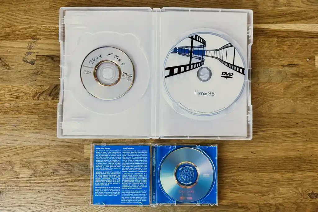 DVD and mini DVD