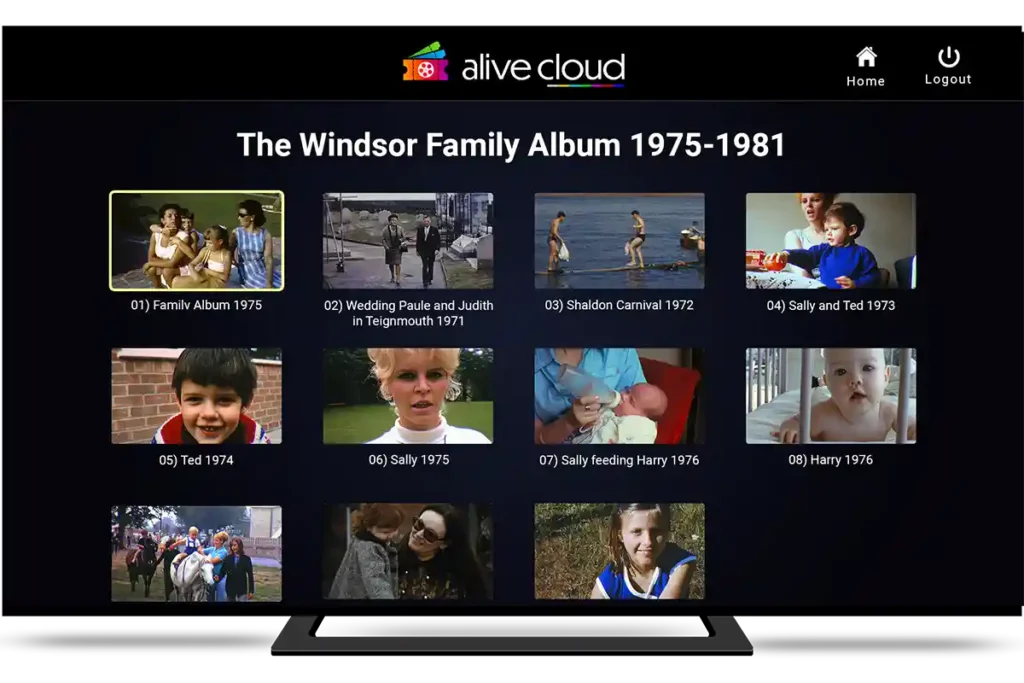 Alive Cloud TV movie thumb nails