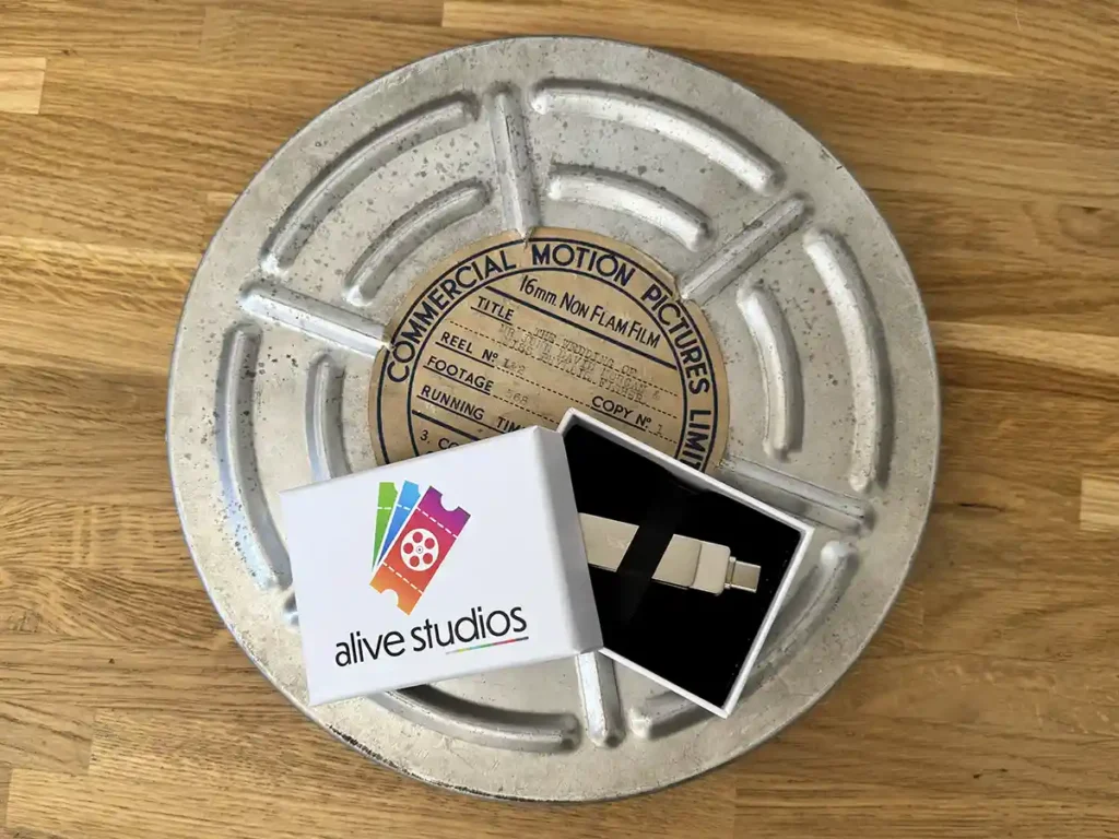 16mm film tin