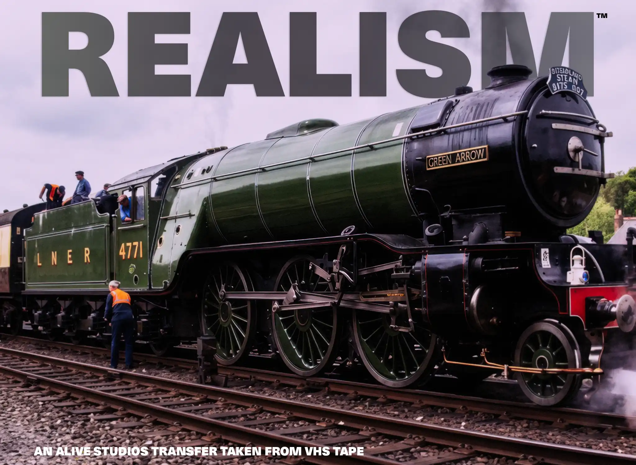 VHS Tape restored with alive studios Realism™