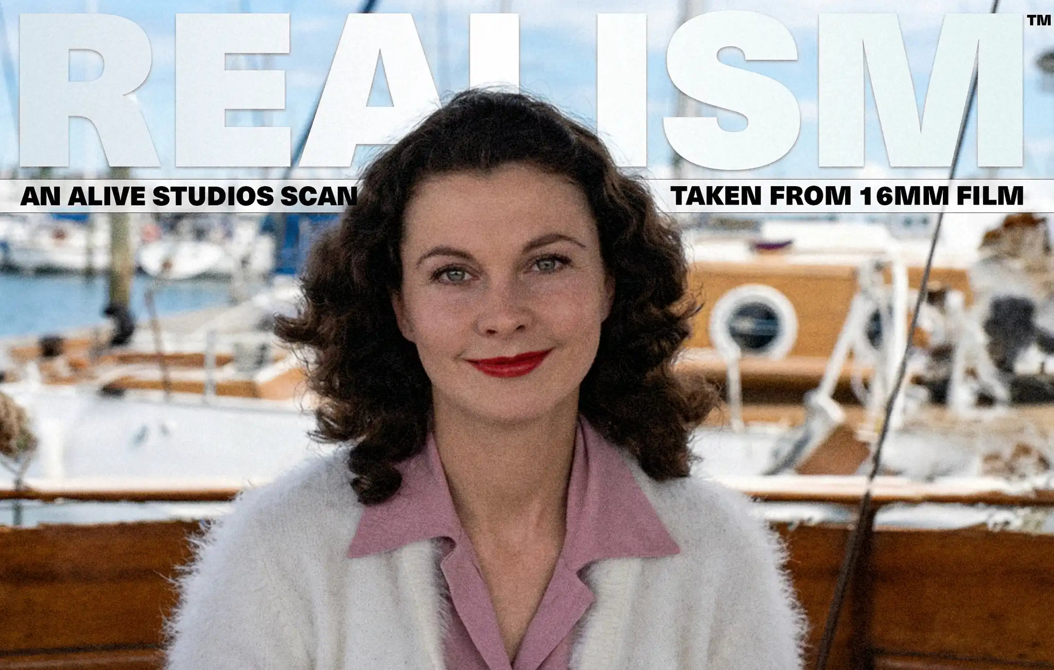 16mm film restored with alive studios Realism™